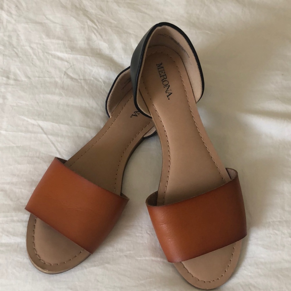 Espadrilles sandals; size 7